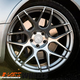 MARS MP - JW Machined Silver 19 Inch Stag Concave Alloy Wheels Rims 5x112 - Mars Performance